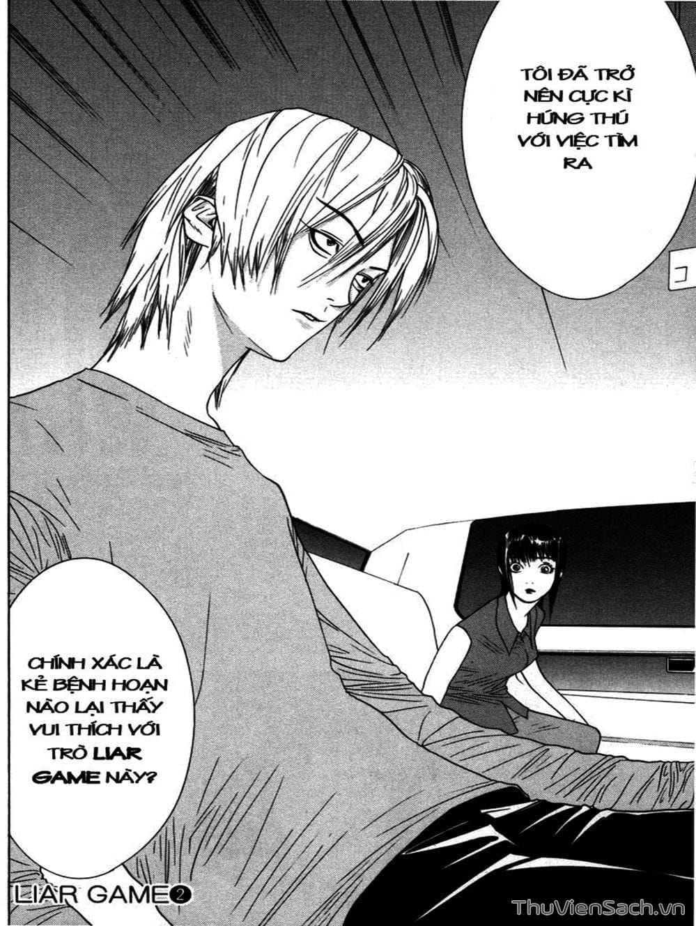 Truyện Tranh Trò Chơi Dối Trá - Liar Game trang 4