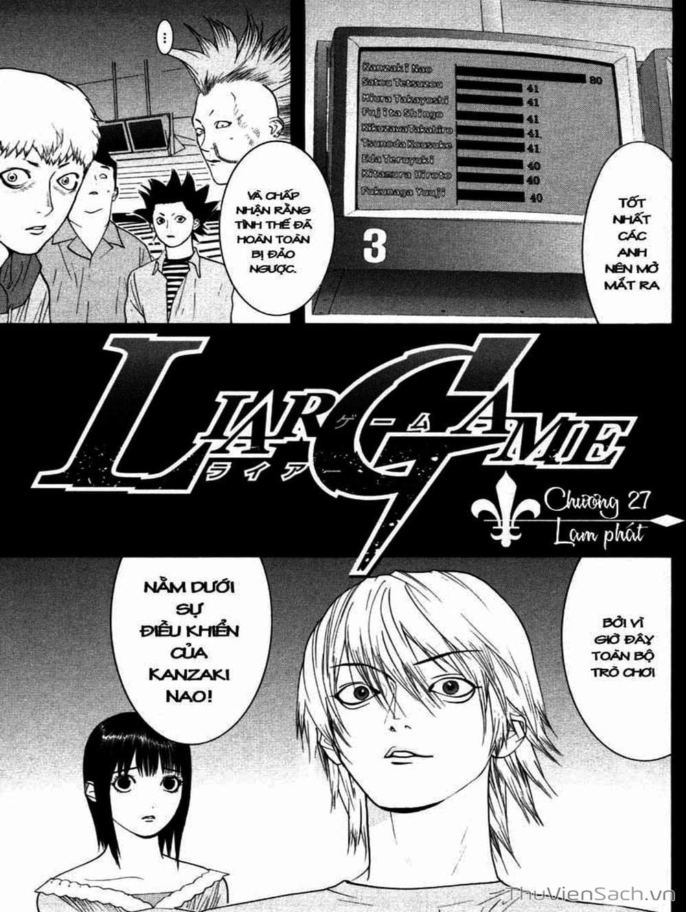 Truyện Tranh Trò Chơi Dối Trá - Liar Game trang 4