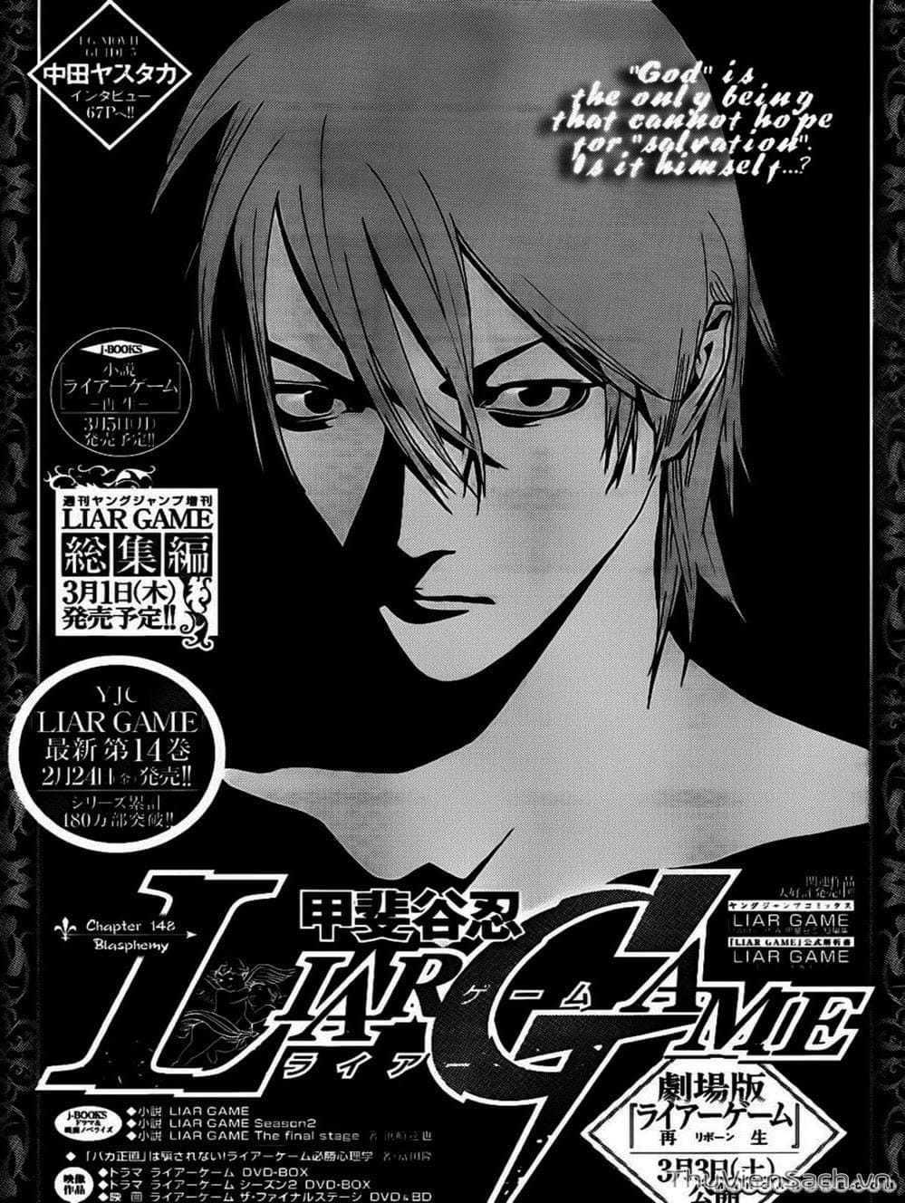 Truyện Tranh Trò Chơi Dối Trá - Liar Game trang 4