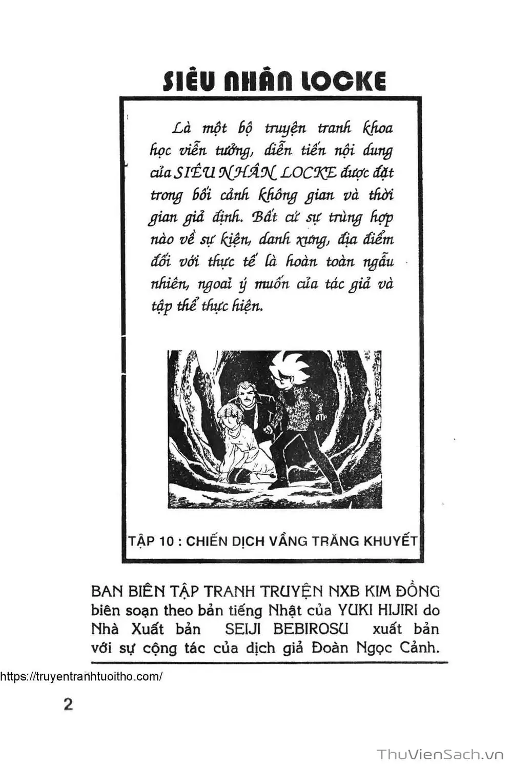 Truyện Tranh Siêu Nhân Locke trang 3