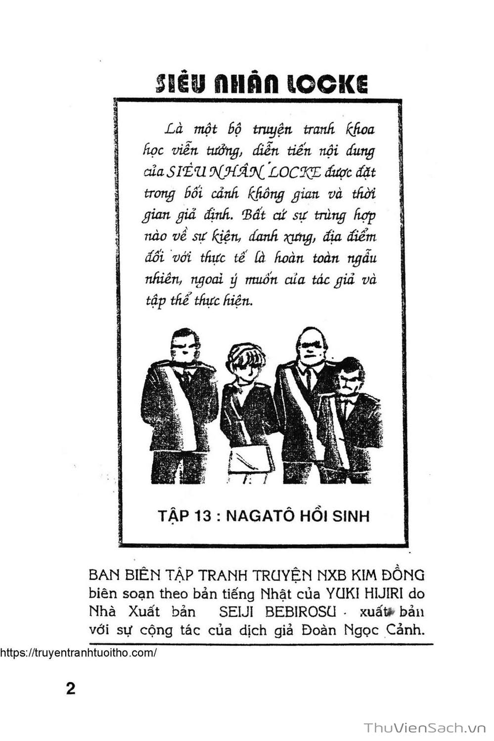 Truyện Tranh Siêu Nhân Locke trang 3