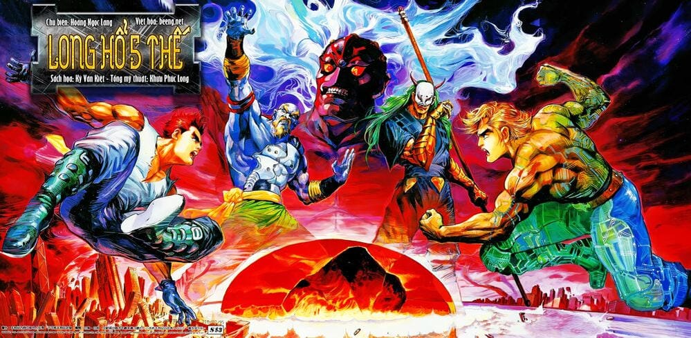 Truyện Tranh Long Hổ 5 Thế trang 8