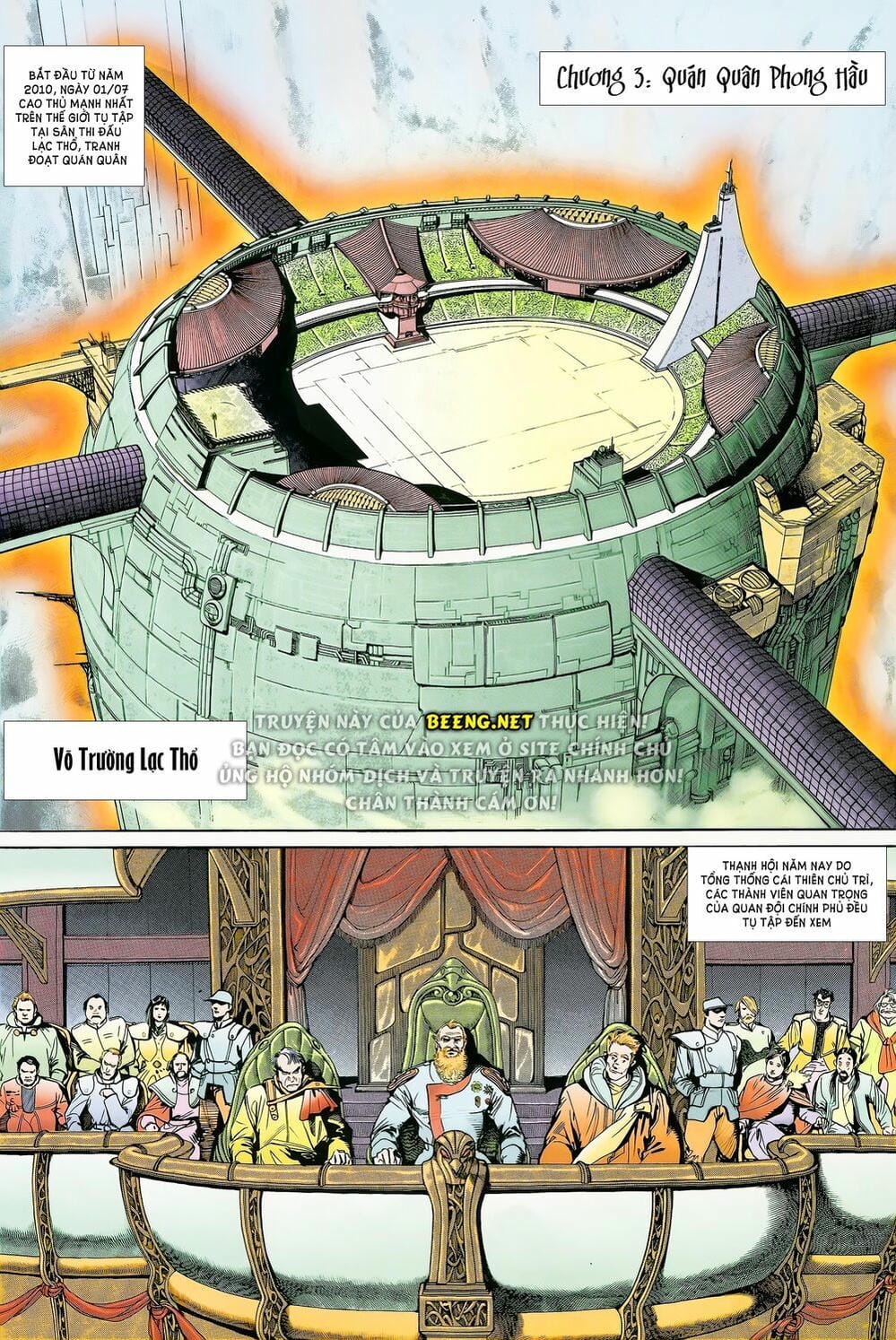 Truyện Tranh Long Hổ 5 Thế trang 8