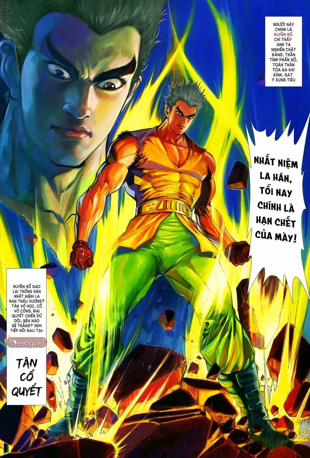 Truyện Tranh Long Hổ 5 Thế trang 8