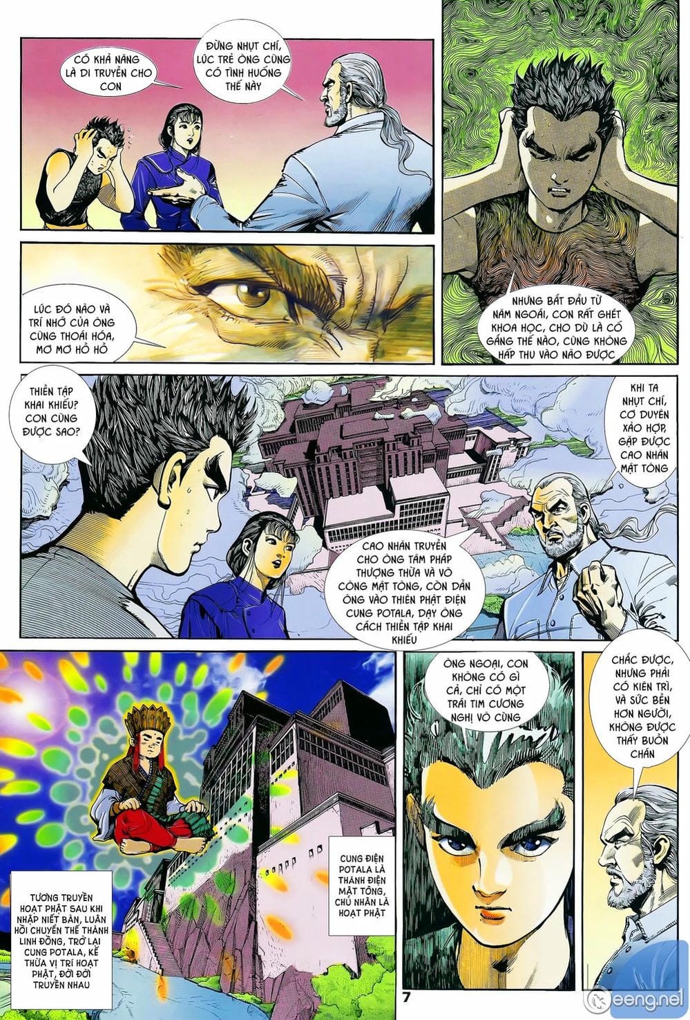 Truyện Tranh Long Hổ 5 Thế trang 8