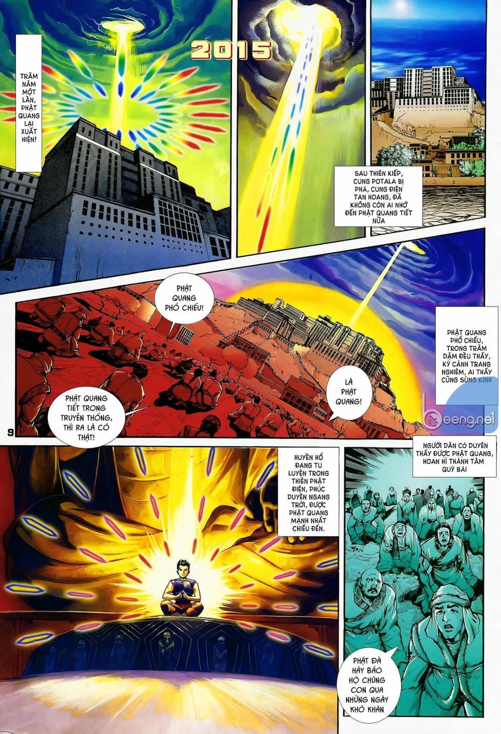 Truyện Tranh Long Hổ 5 Thế trang 8