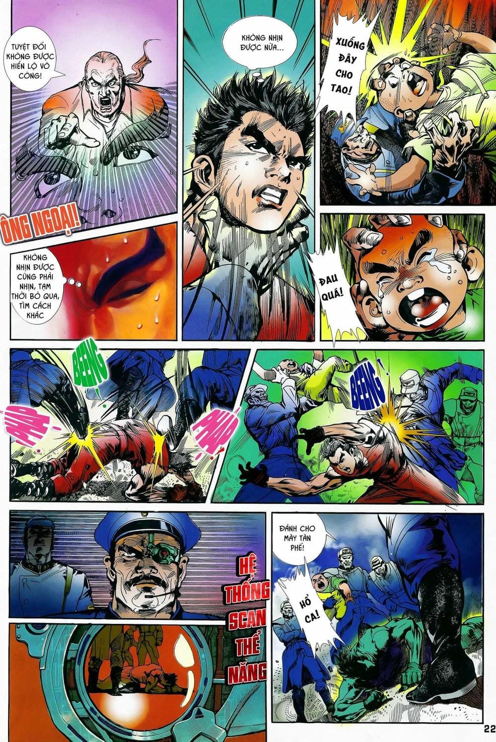 Truyện Tranh Long Hổ 5 Thế trang 8