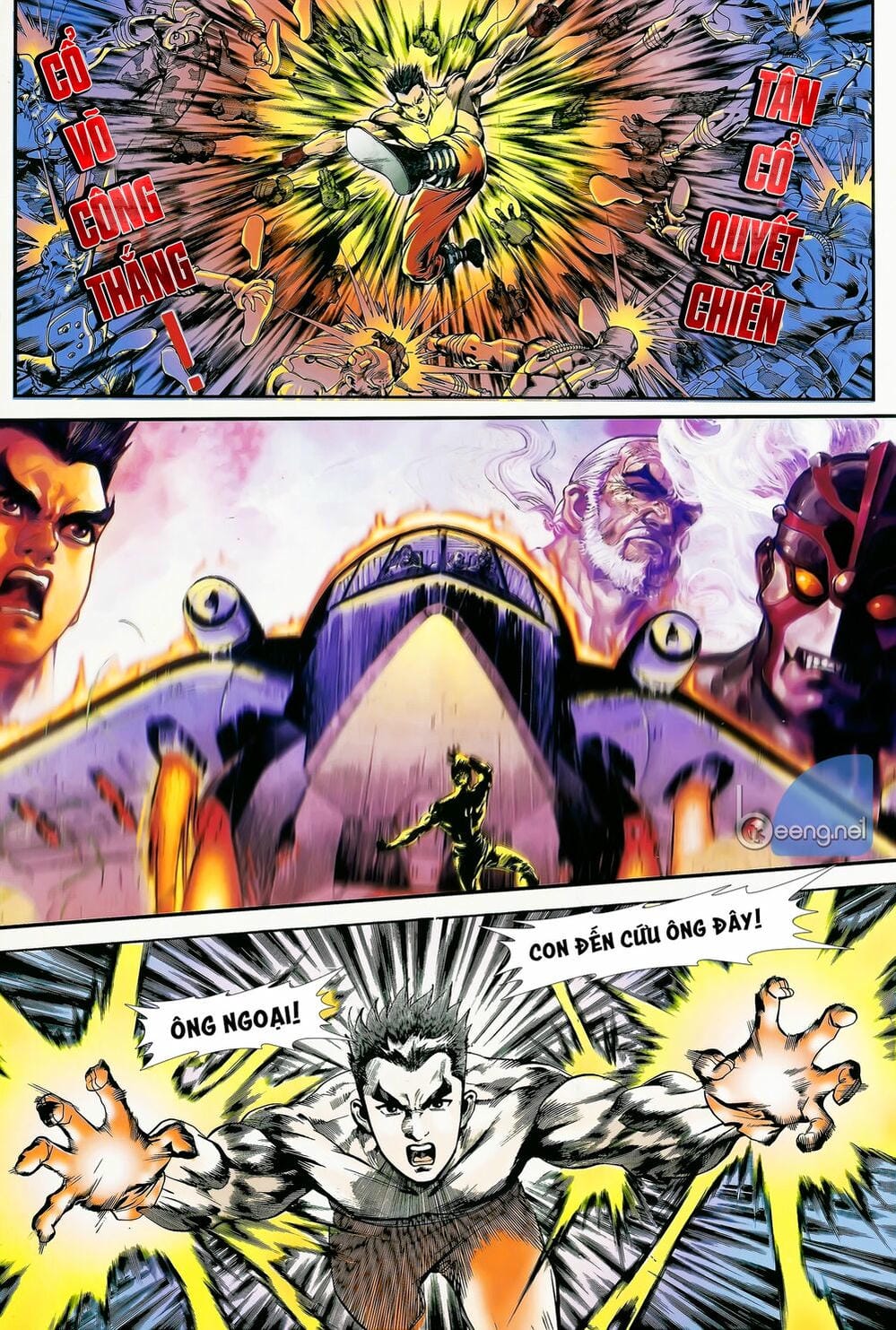 Truyện Tranh Long Hổ 5 Thế trang 8