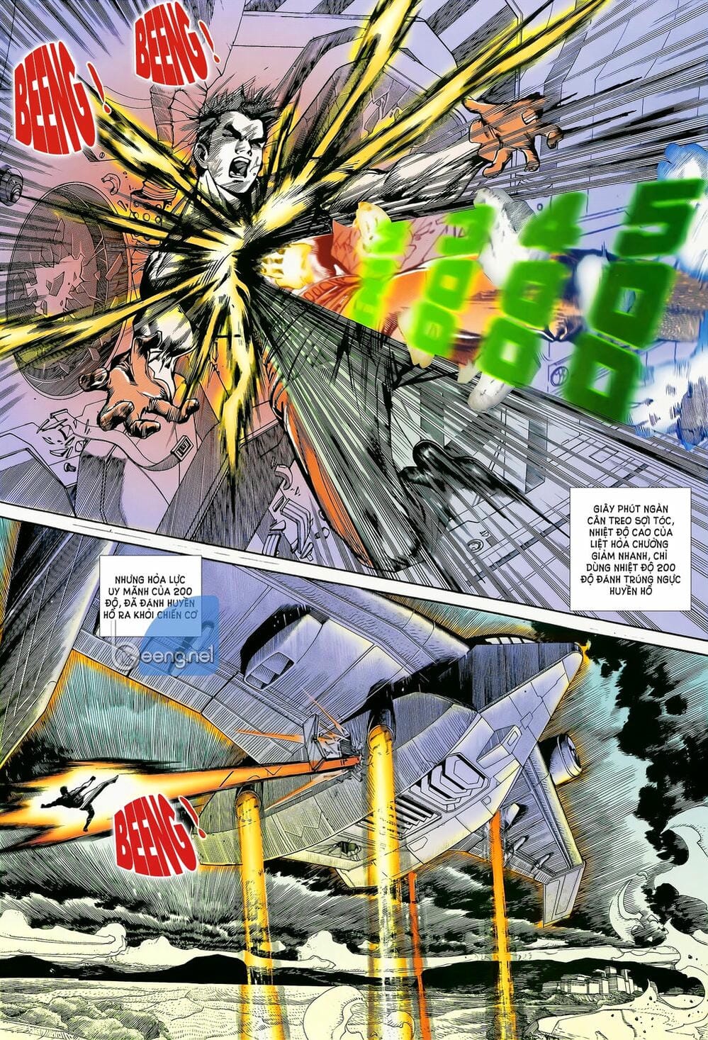 Truyện Tranh Long Hổ 5 Thế trang 8