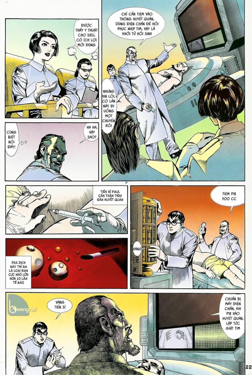 Truyện Tranh Long Hổ 5 Thế trang 8