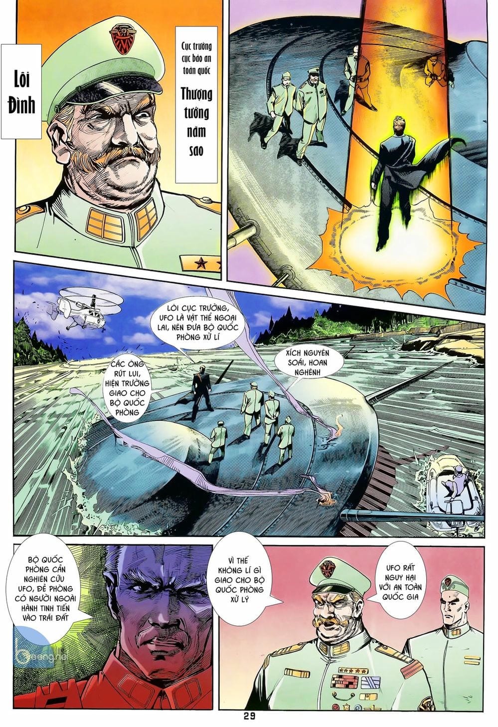 Truyện Tranh Long Hổ 5 Thế trang 8