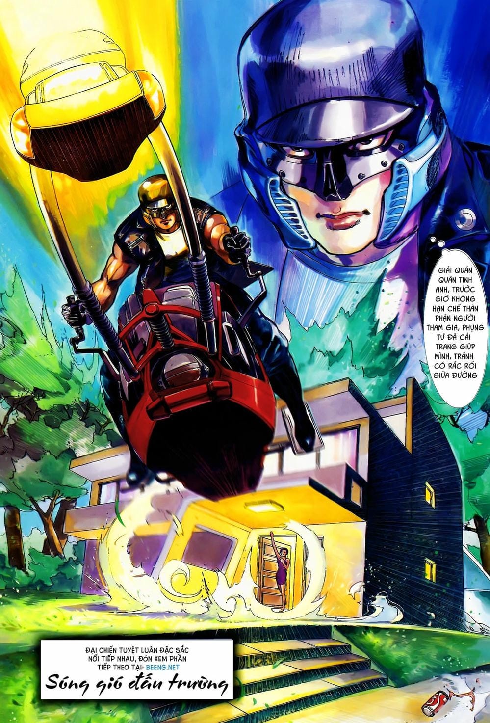 Truyện Tranh Long Hổ 5 Thế trang 8