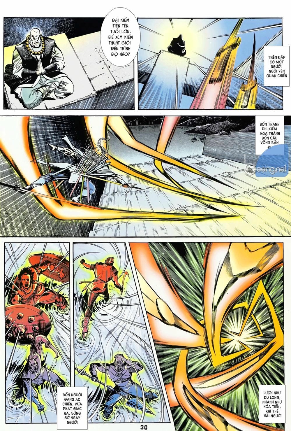 Truyện Tranh Long Hổ 5 Thế trang 8