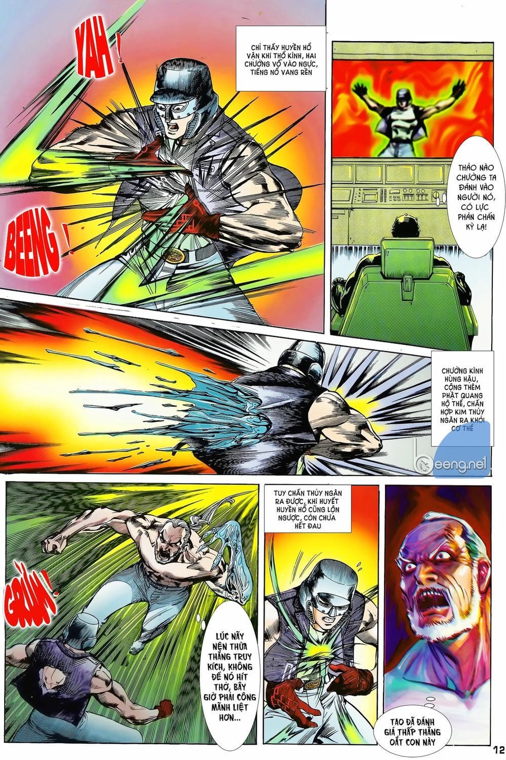 Truyện Tranh Long Hổ 5 Thế trang 8