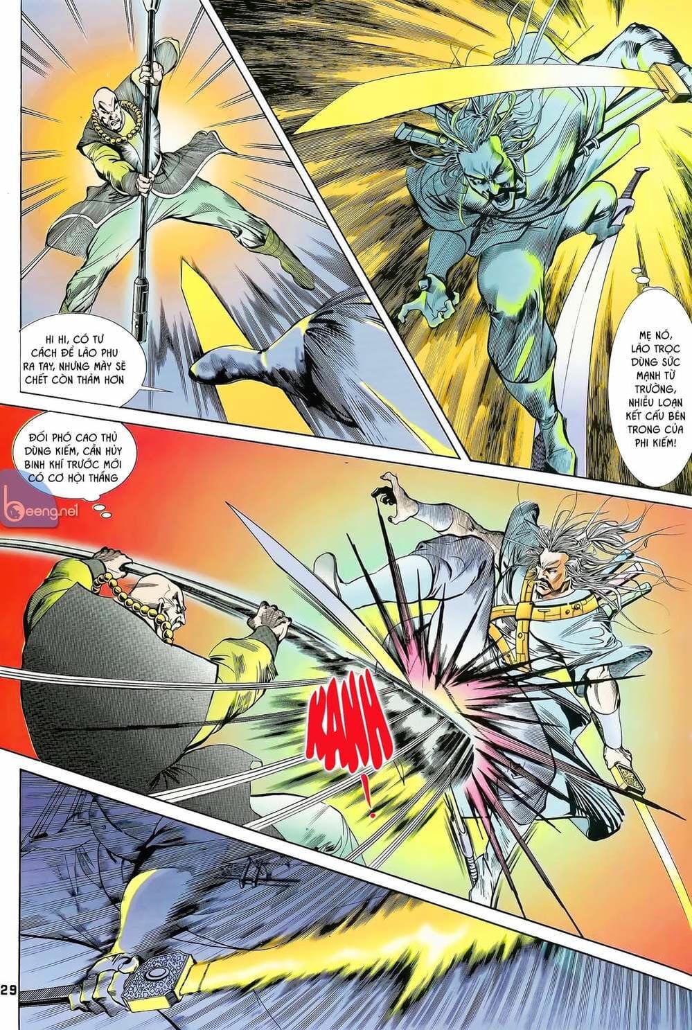 Truyện Tranh Long Hổ 5 Thế trang 8