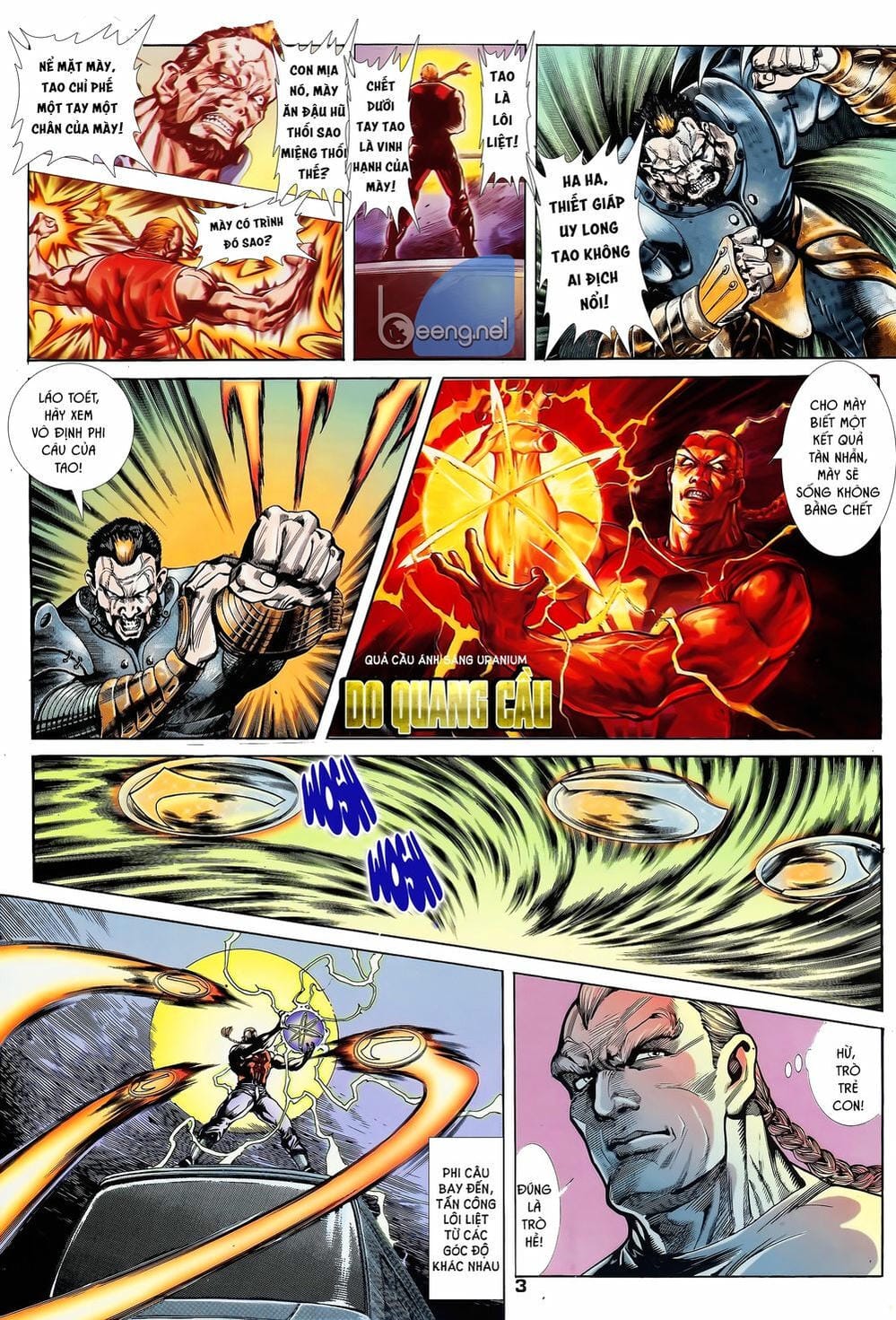 Truyện Tranh Long Hổ 5 Thế trang 8