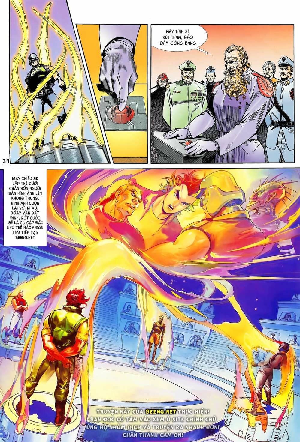 Truyện Tranh Long Hổ 5 Thế trang 8