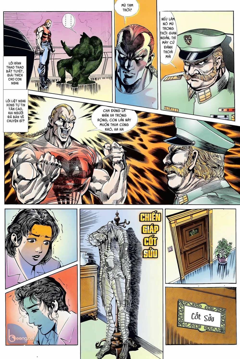 Truyện Tranh Long Hổ 5 Thế trang 8