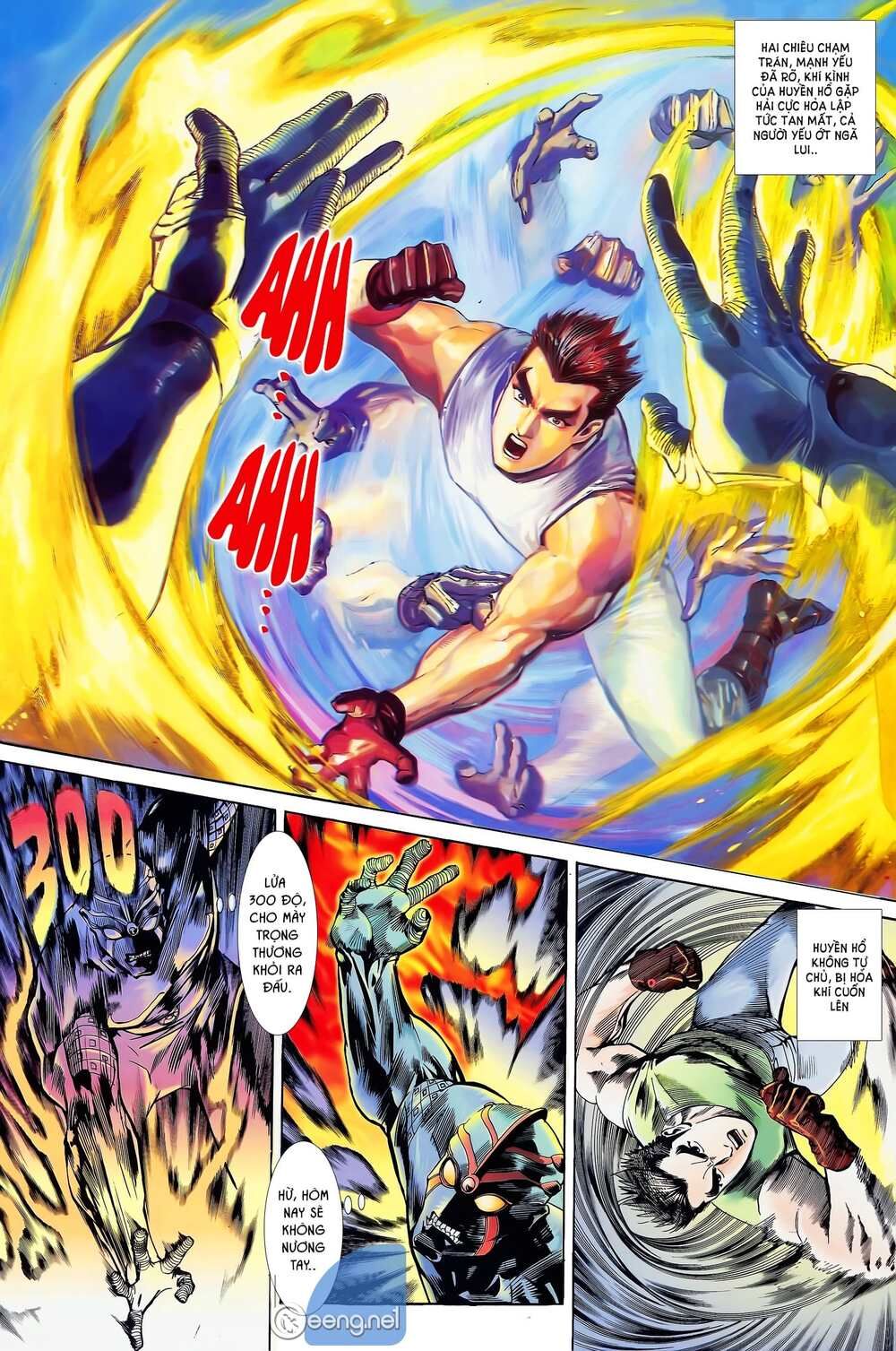 Truyện Tranh Long Hổ 5 Thế trang 8