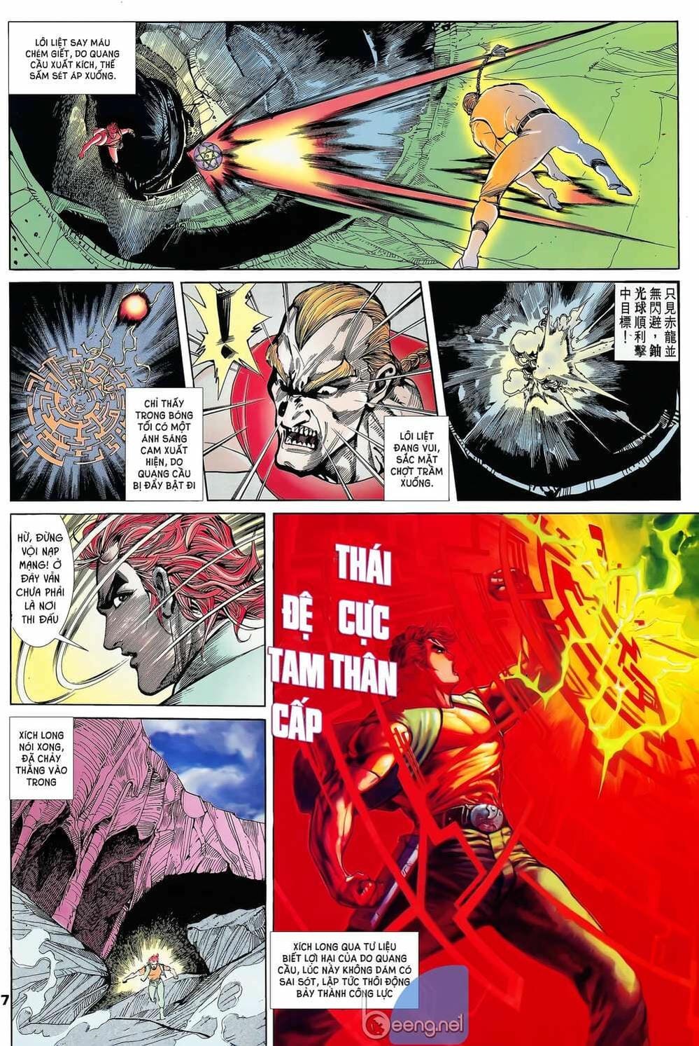 Truyện Tranh Long Hổ 5 Thế trang 8