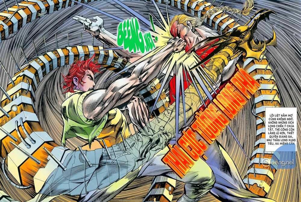 Truyện Tranh Long Hổ 5 Thế trang 8