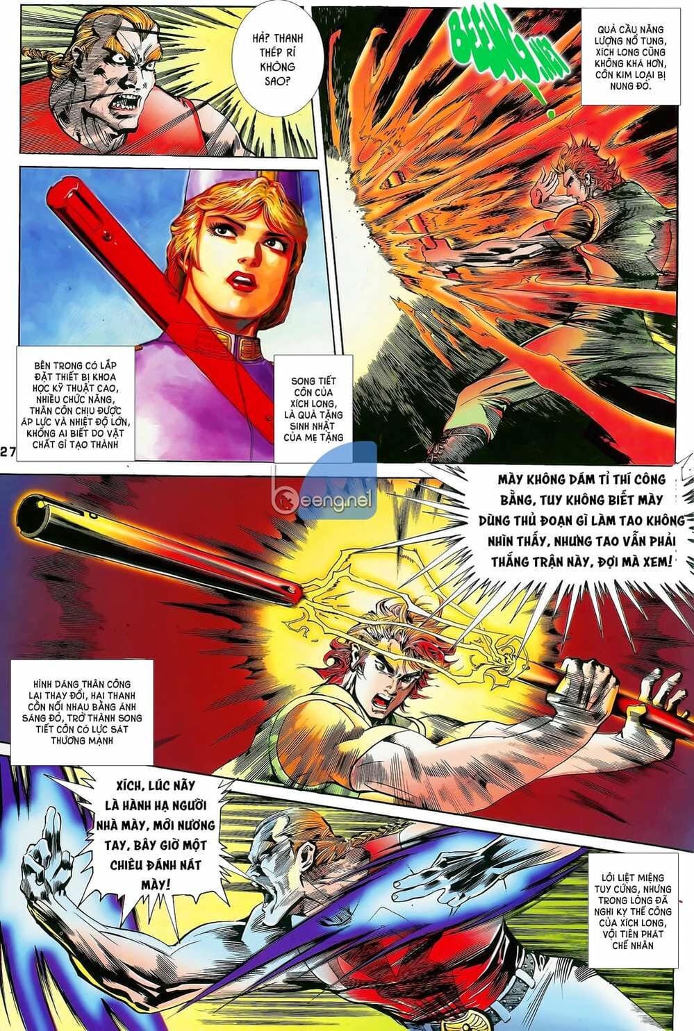 Truyện Tranh Long Hổ 5 Thế trang 8