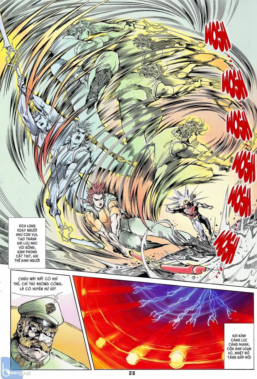 Truyện Tranh Long Hổ 5 Thế trang 8