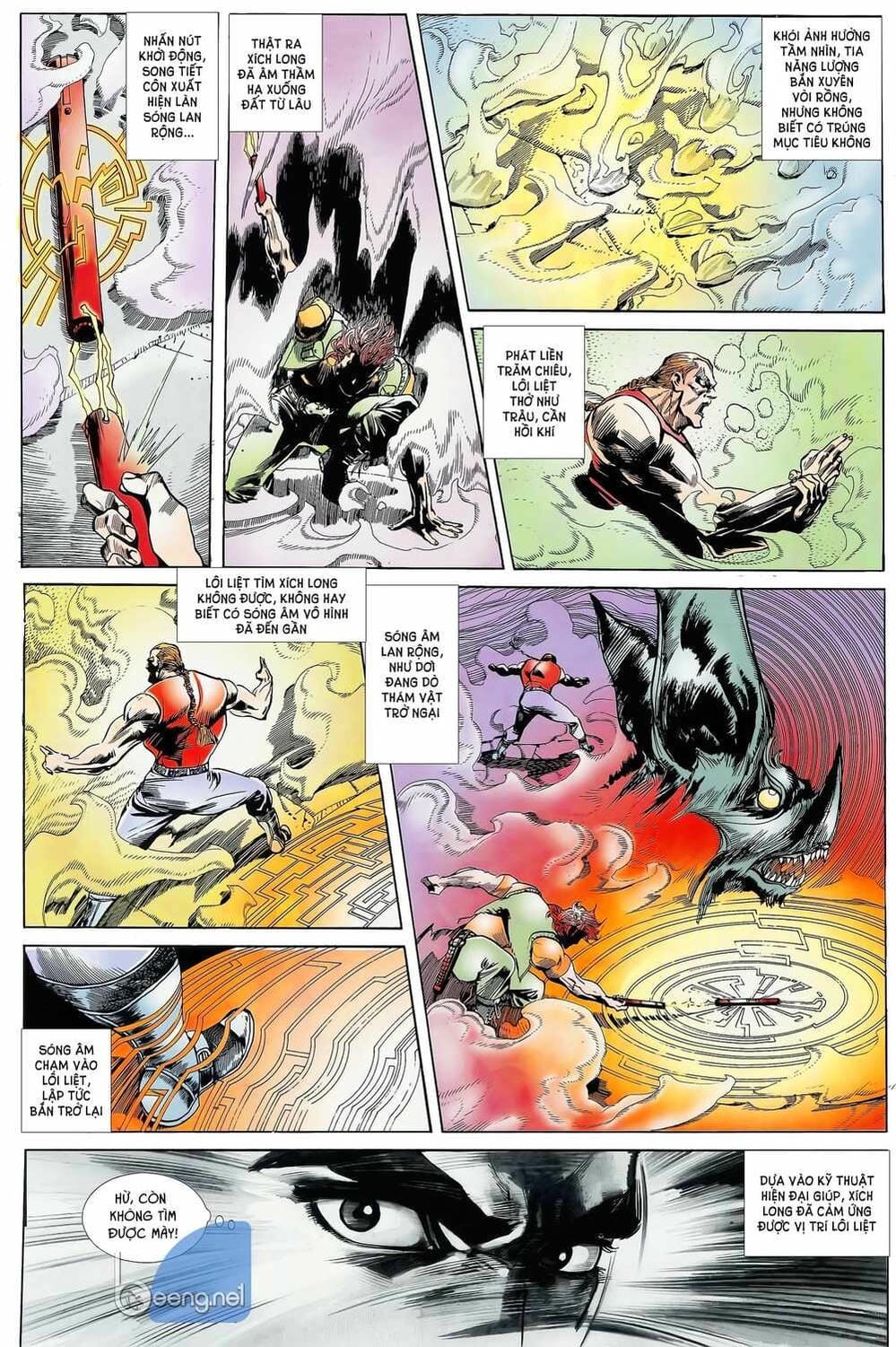 Truyện Tranh Long Hổ 5 Thế trang 8