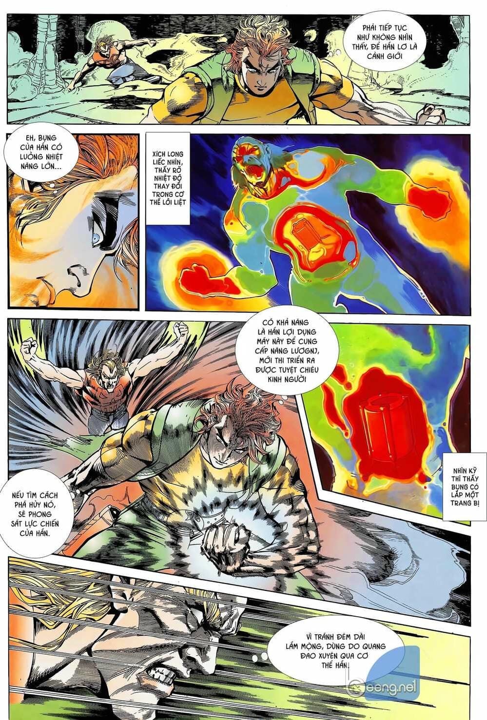 Truyện Tranh Long Hổ 5 Thế trang 8