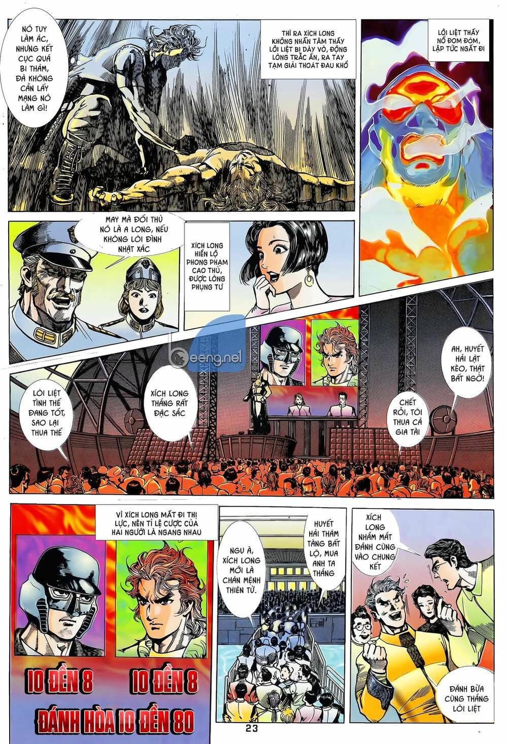 Truyện Tranh Long Hổ 5 Thế trang 8