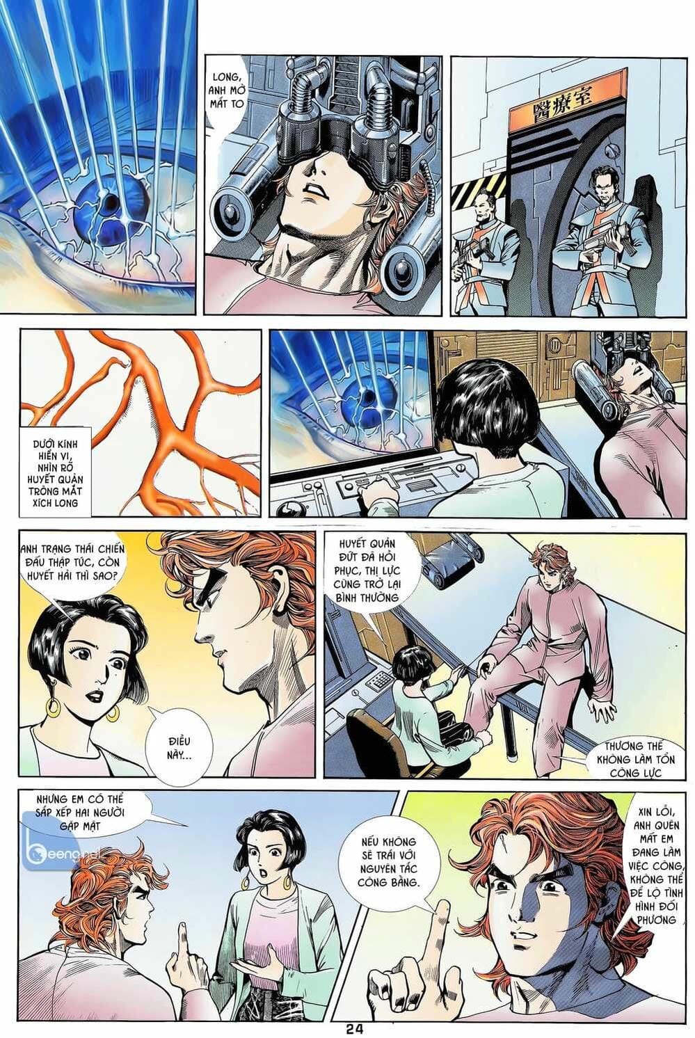 Truyện Tranh Long Hổ 5 Thế trang 8