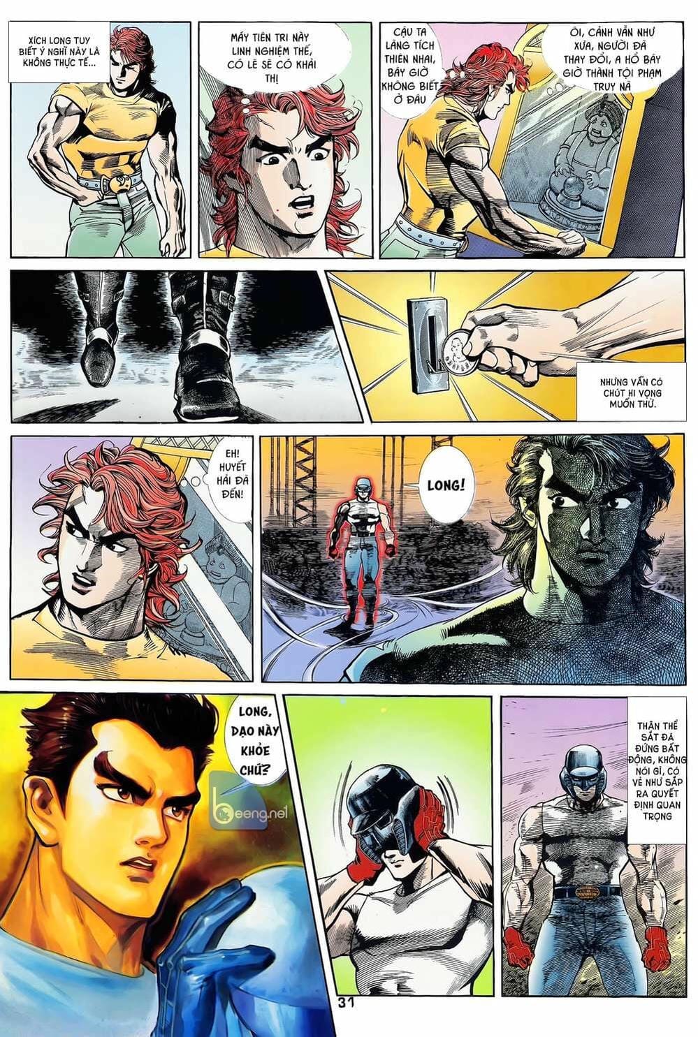 Truyện Tranh Long Hổ 5 Thế trang 8