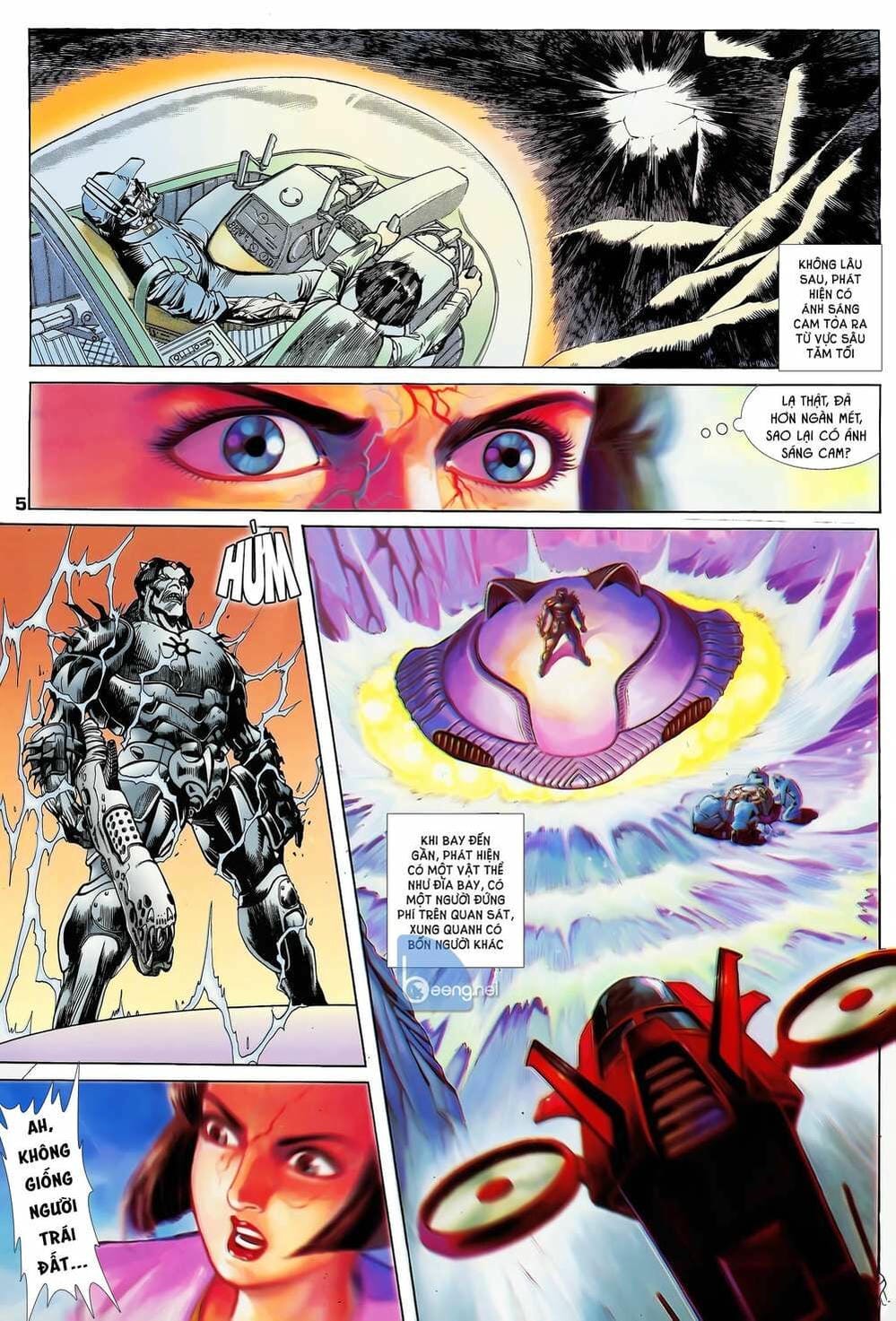 Truyện Tranh Long Hổ 5 Thế trang 8