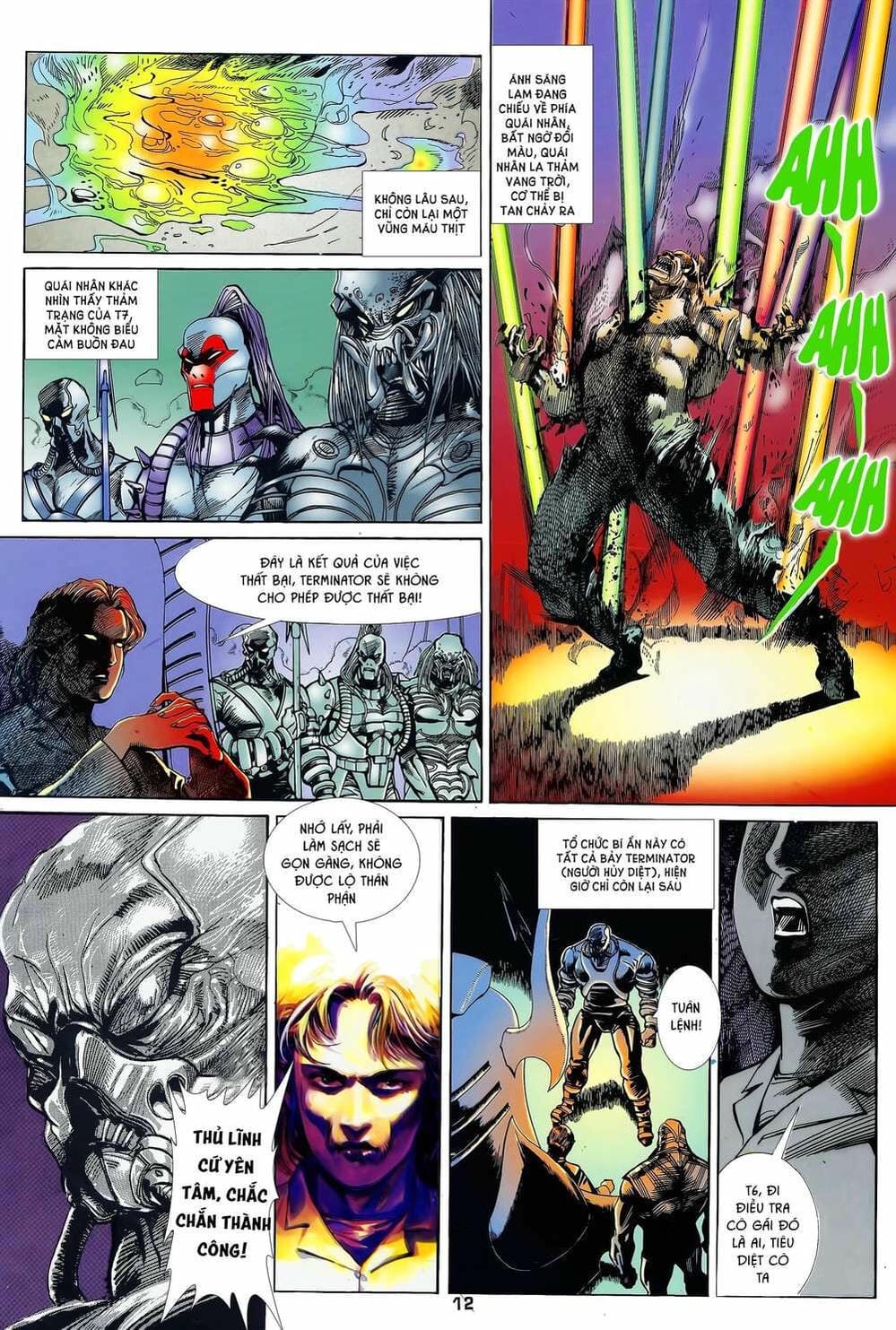 Truyện Tranh Long Hổ 5 Thế trang 8