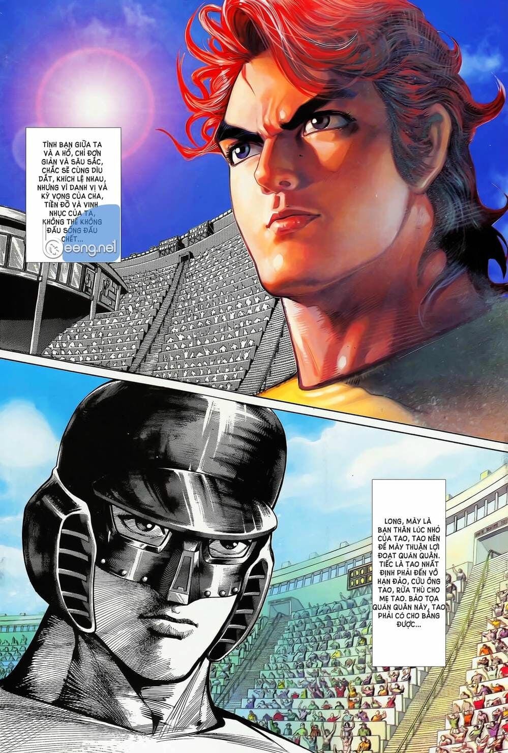 Truyện Tranh Long Hổ 5 Thế trang 8