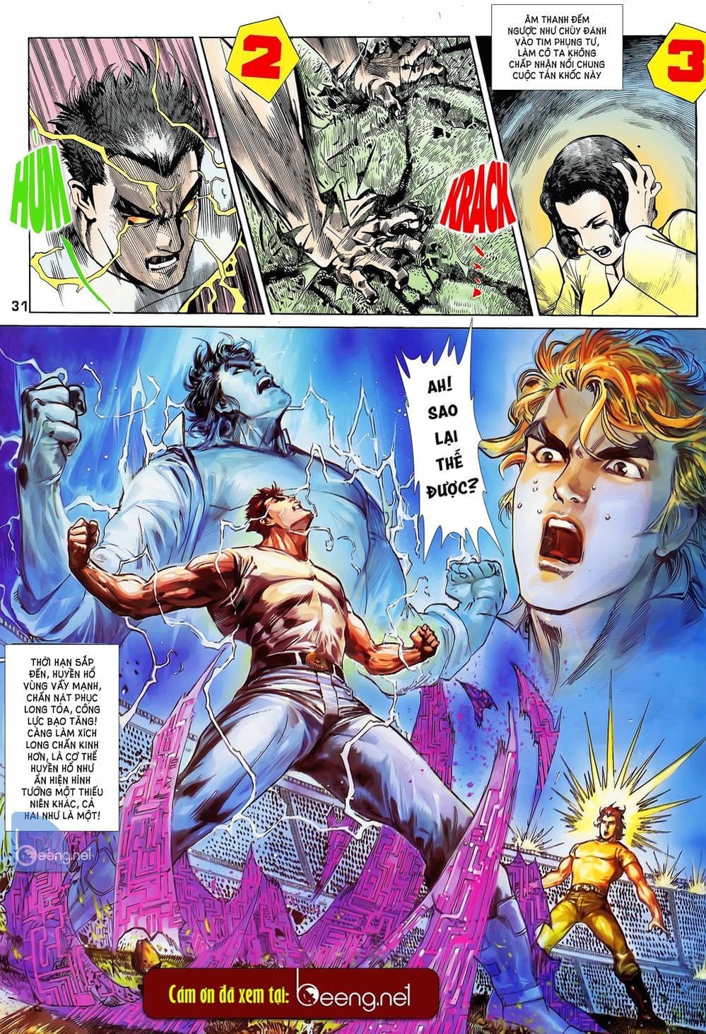 Truyện Tranh Long Hổ 5 Thế trang 8