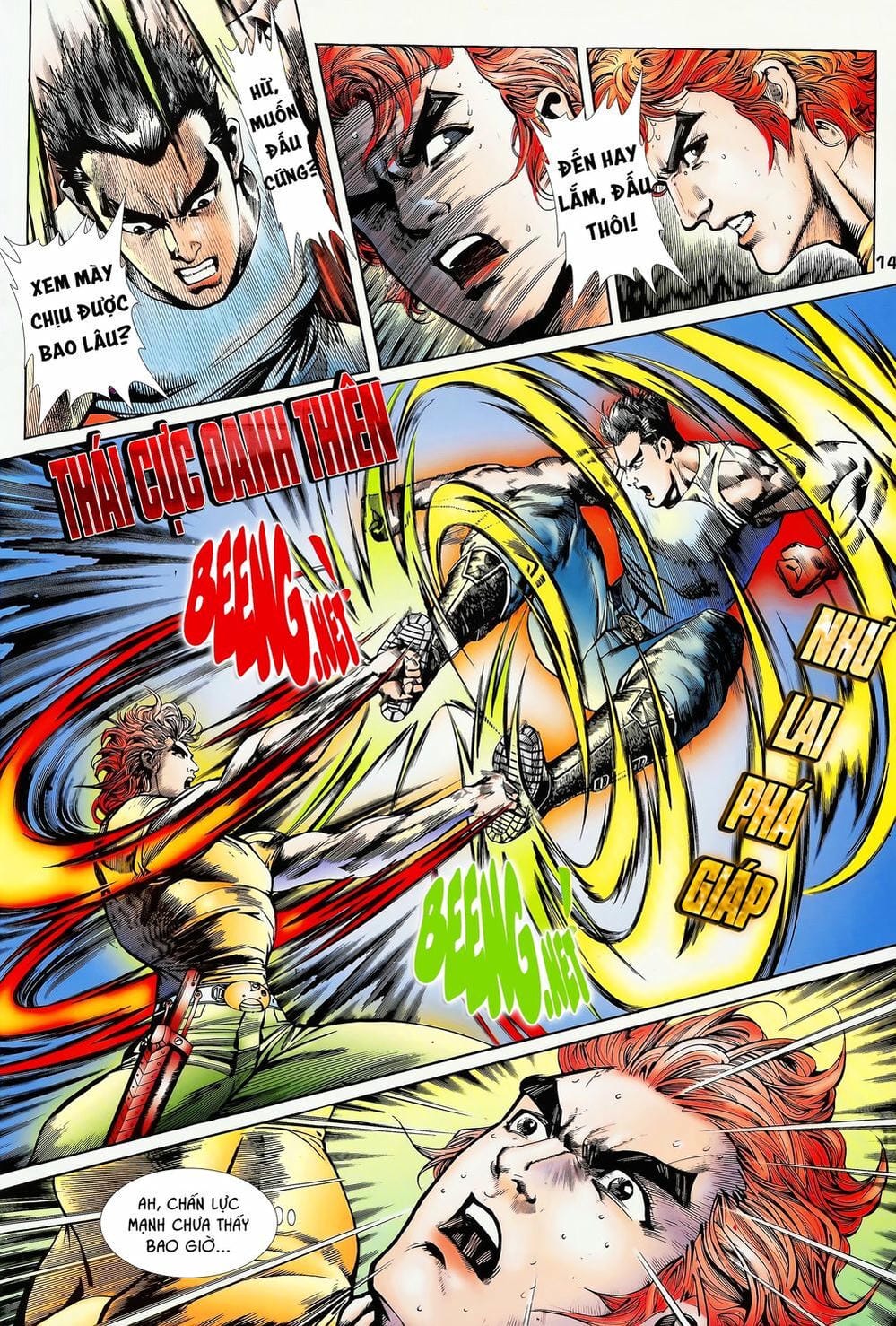 Truyện Tranh Long Hổ 5 Thế trang 8