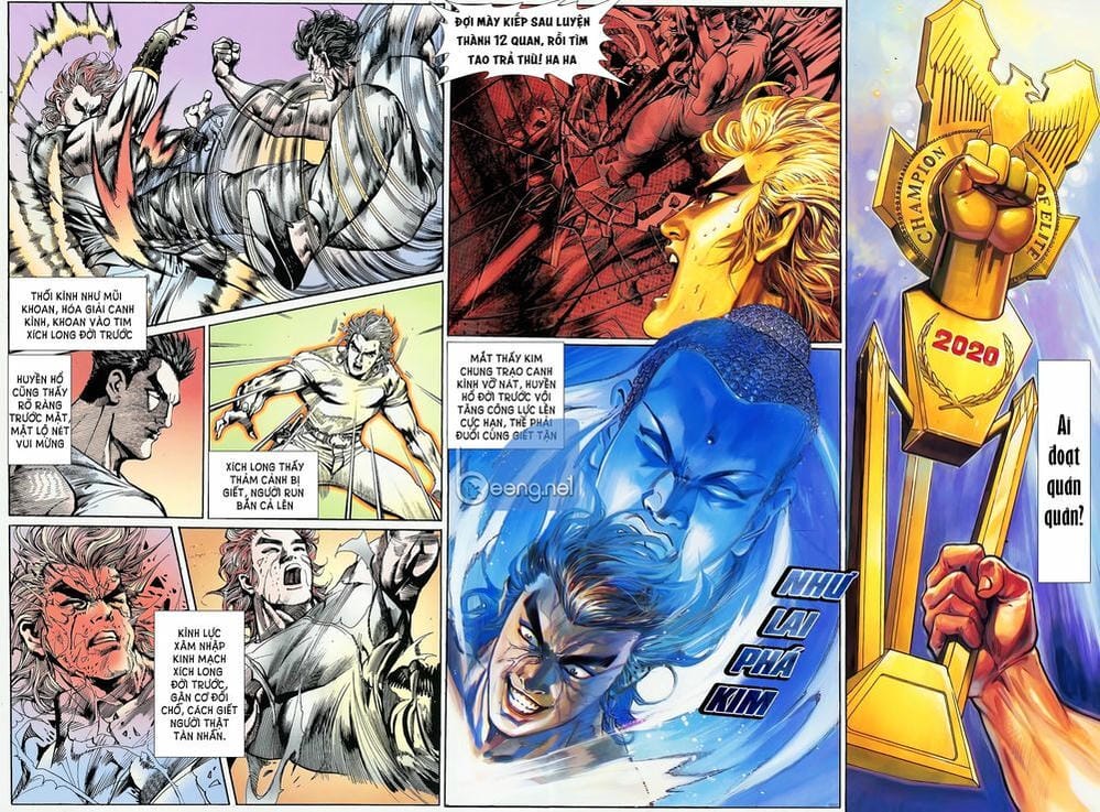 Truyện Tranh Long Hổ 5 Thế trang 8
