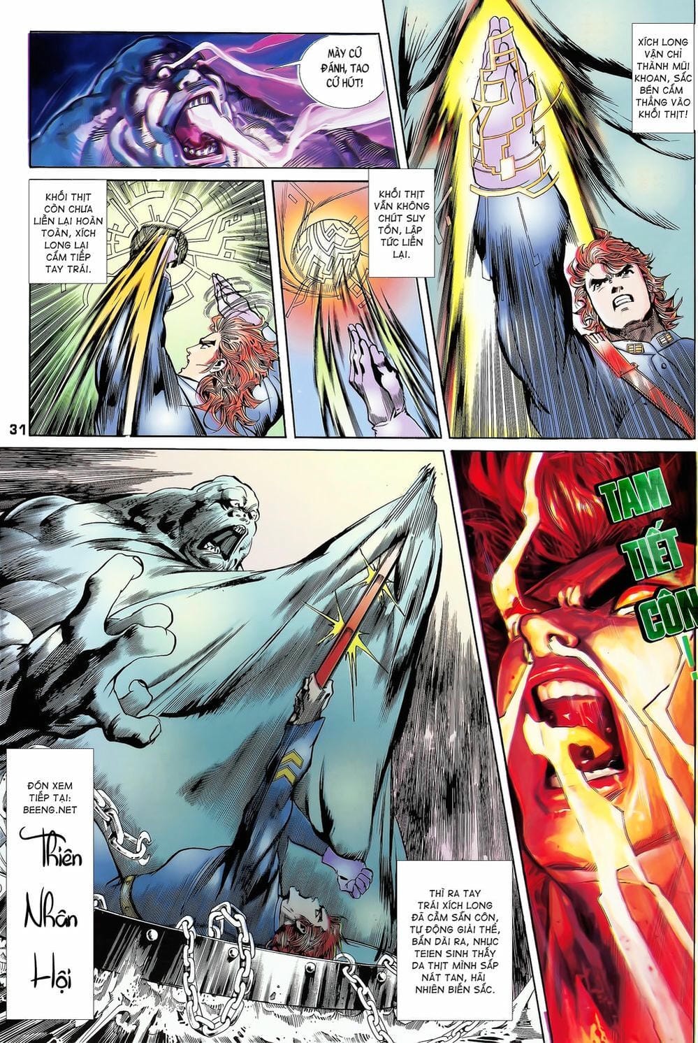 Truyện Tranh Long Hổ 5 Thế trang 8
