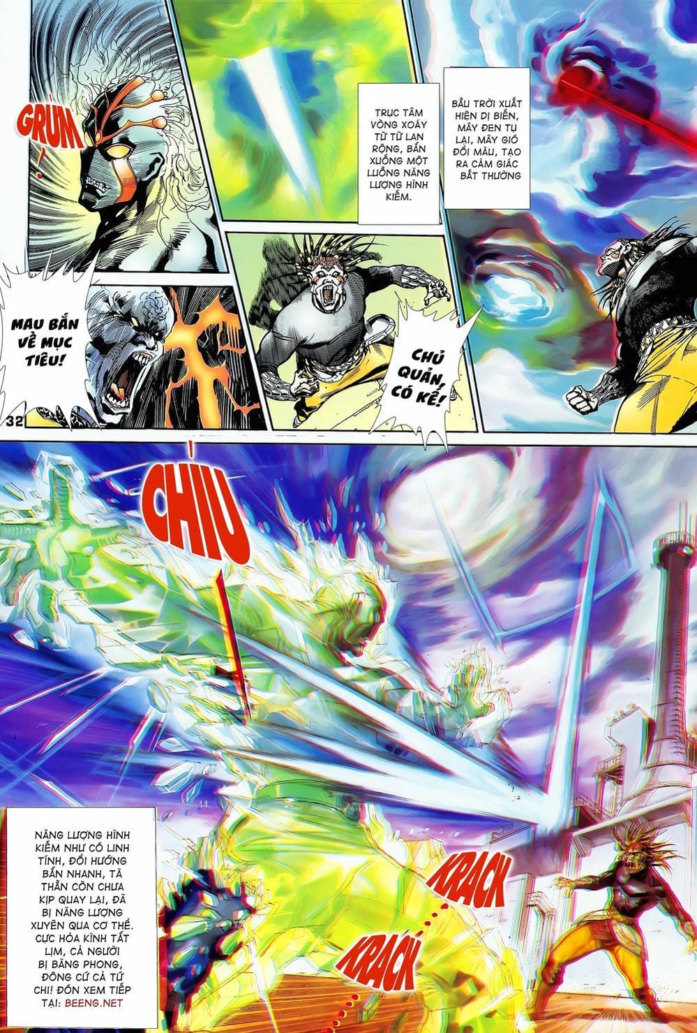 Truyện Tranh Long Hổ 5 Thế trang 8