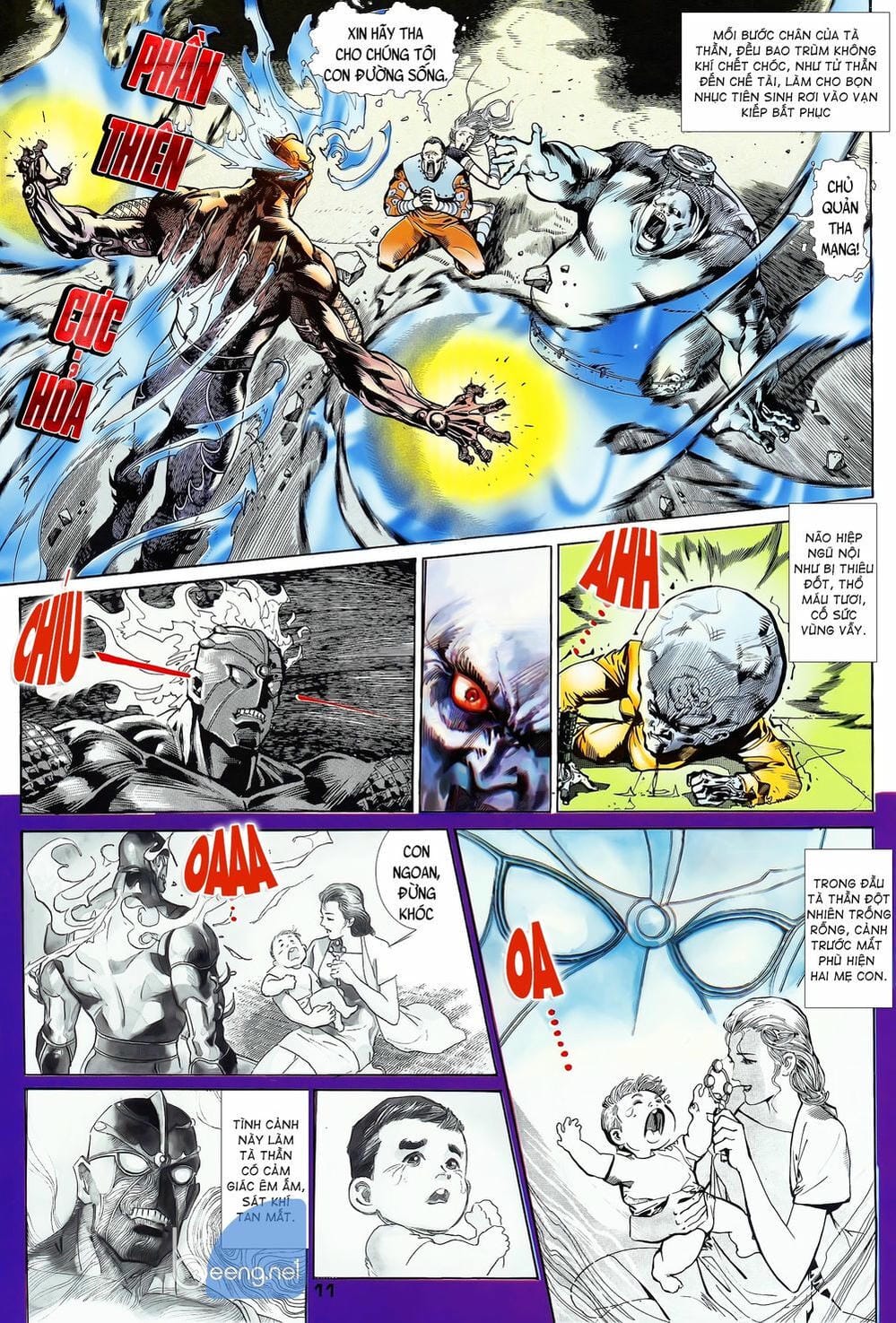 Truyện Tranh Long Hổ 5 Thế trang 8