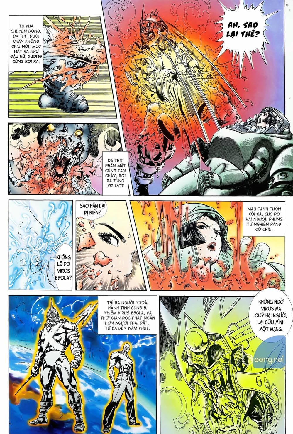 Truyện Tranh Long Hổ 5 Thế trang 8