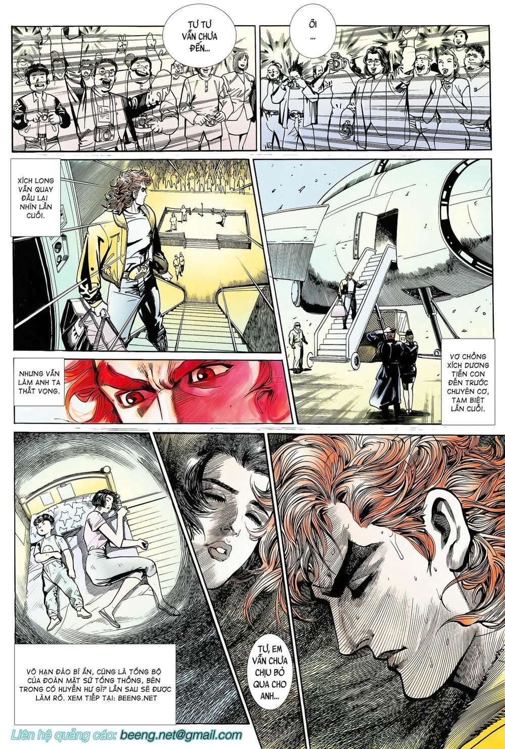 Truyện Tranh Long Hổ 5 Thế trang 8