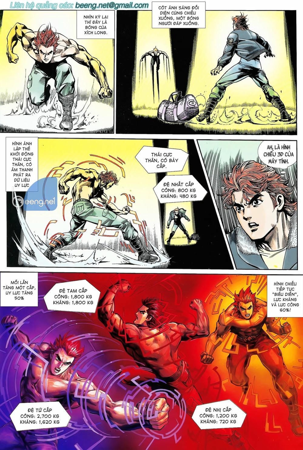 Truyện Tranh Long Hổ 5 Thế trang 8