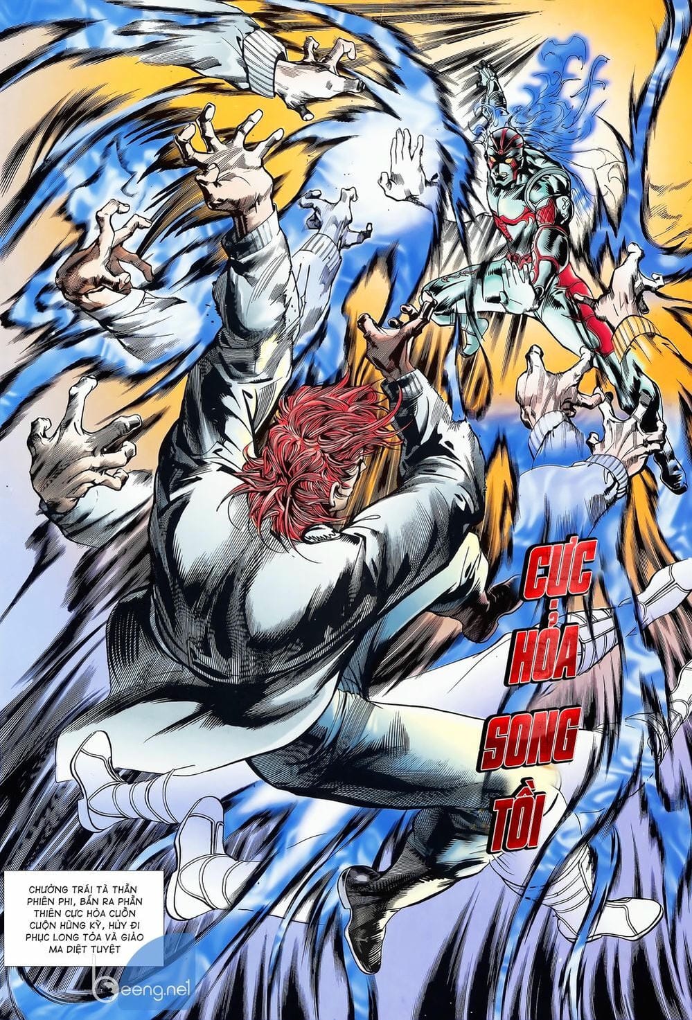 Truyện Tranh Long Hổ 5 Thế trang 8