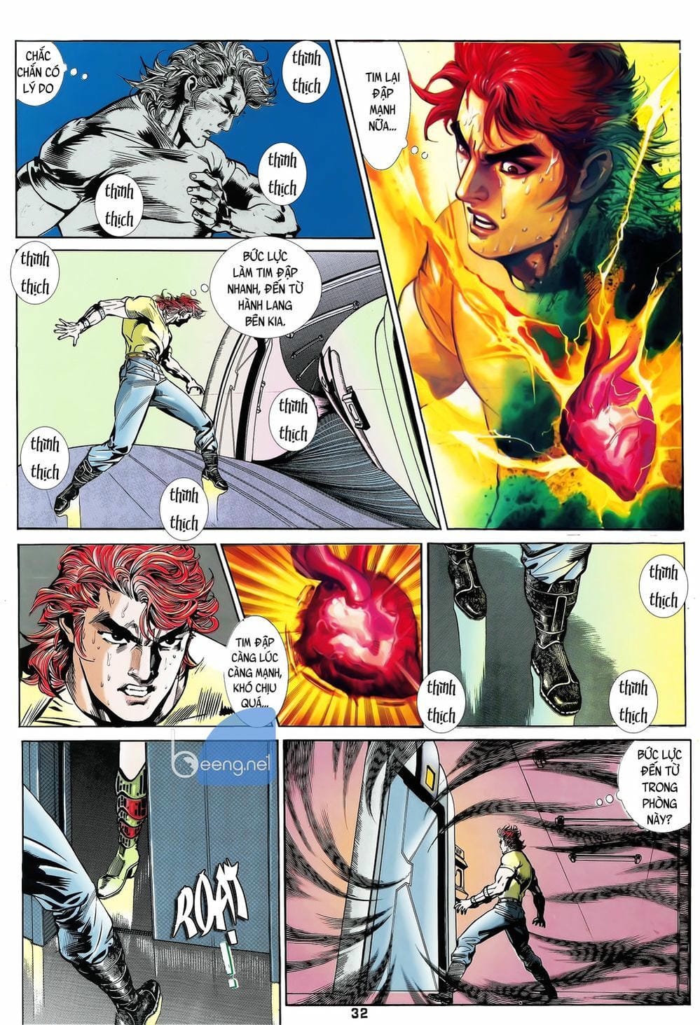 Truyện Tranh Long Hổ 5 Thế trang 8