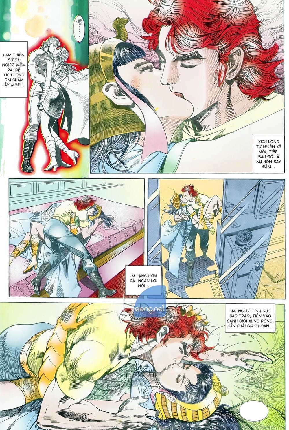 Truyện Tranh Long Hổ 5 Thế trang 8