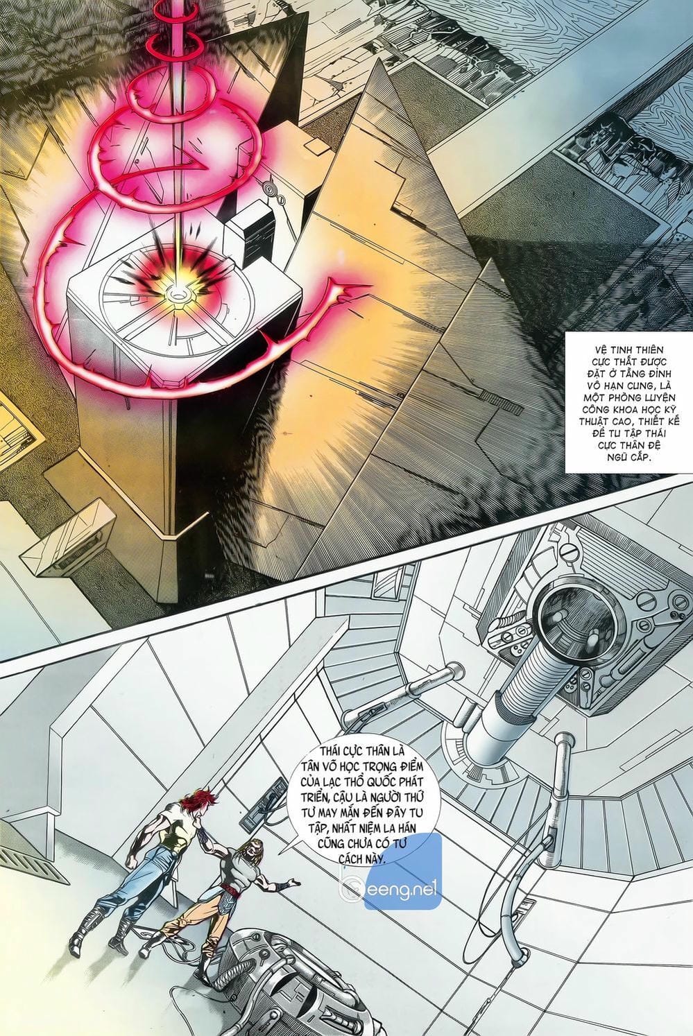 Truyện Tranh Long Hổ 5 Thế trang 8