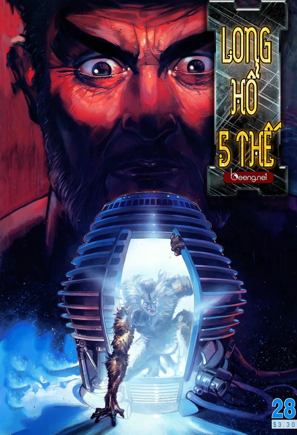 Truyện Tranh Long Hổ 5 Thế trang 8