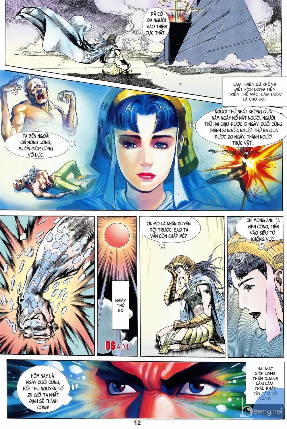 Truyện Tranh Long Hổ 5 Thế trang 8